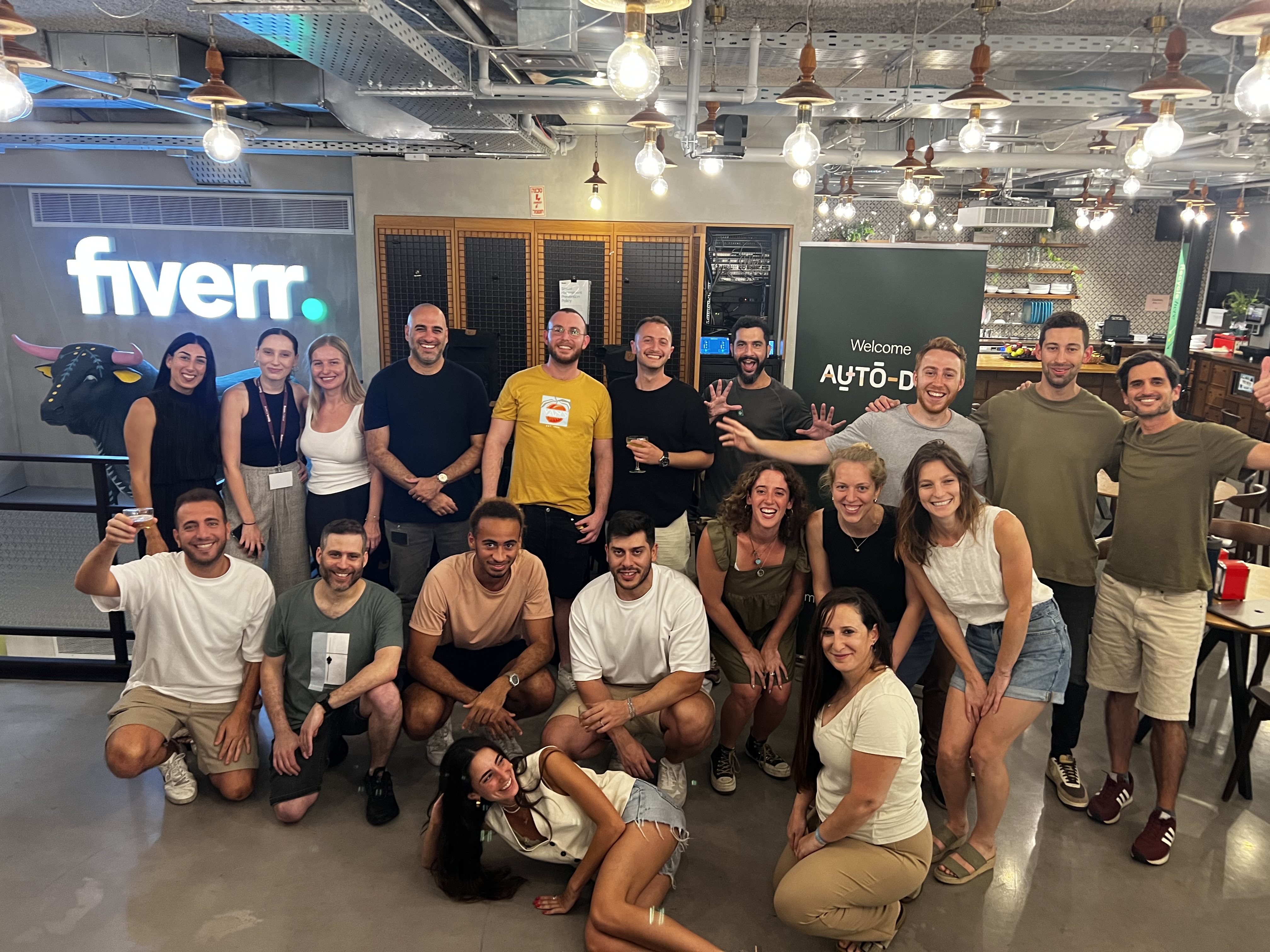 Liran with the AutoDS content team